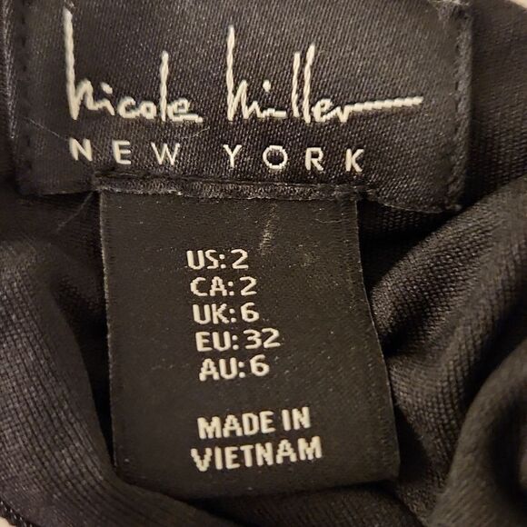 Nicole Miller Wide Leg Cropped Jumpsuit - Picture 5 of 6